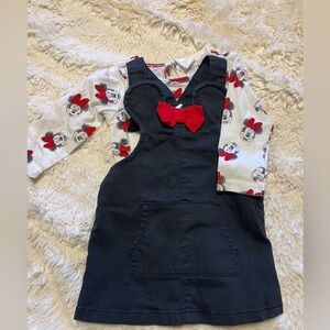 Minnie Mouse Overalls